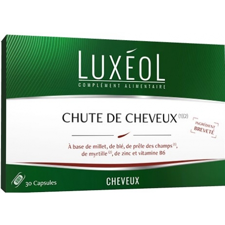 luxeol chute de cheveux