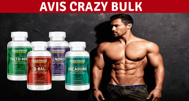 Quels sont les produits vendus sur Crazy Bulk